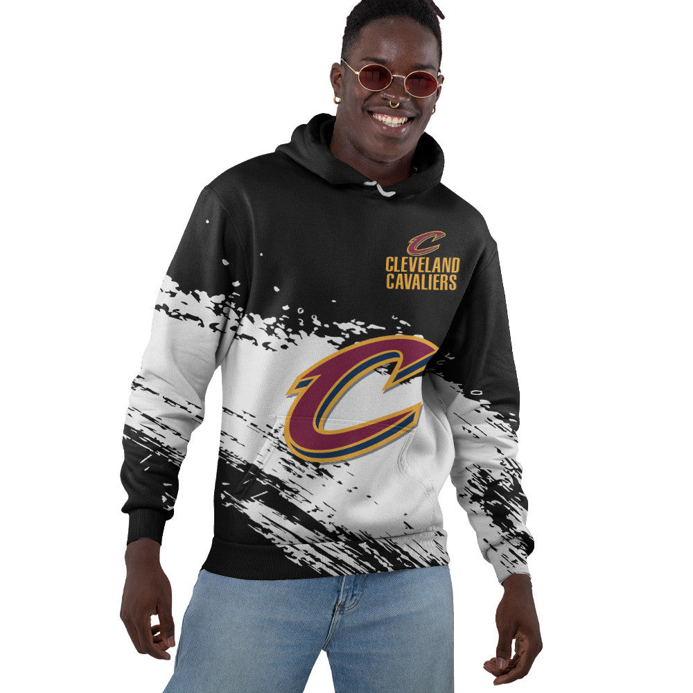 Cleveland Cavaliers NBA Hoodie Stylish Logo for Fans Color Black NH24