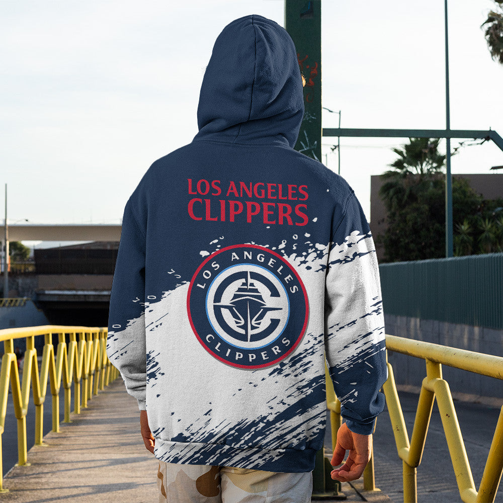 Los Angeles Clippers NBA Hoodie Stylish Logo for Fans Color Blue NH24