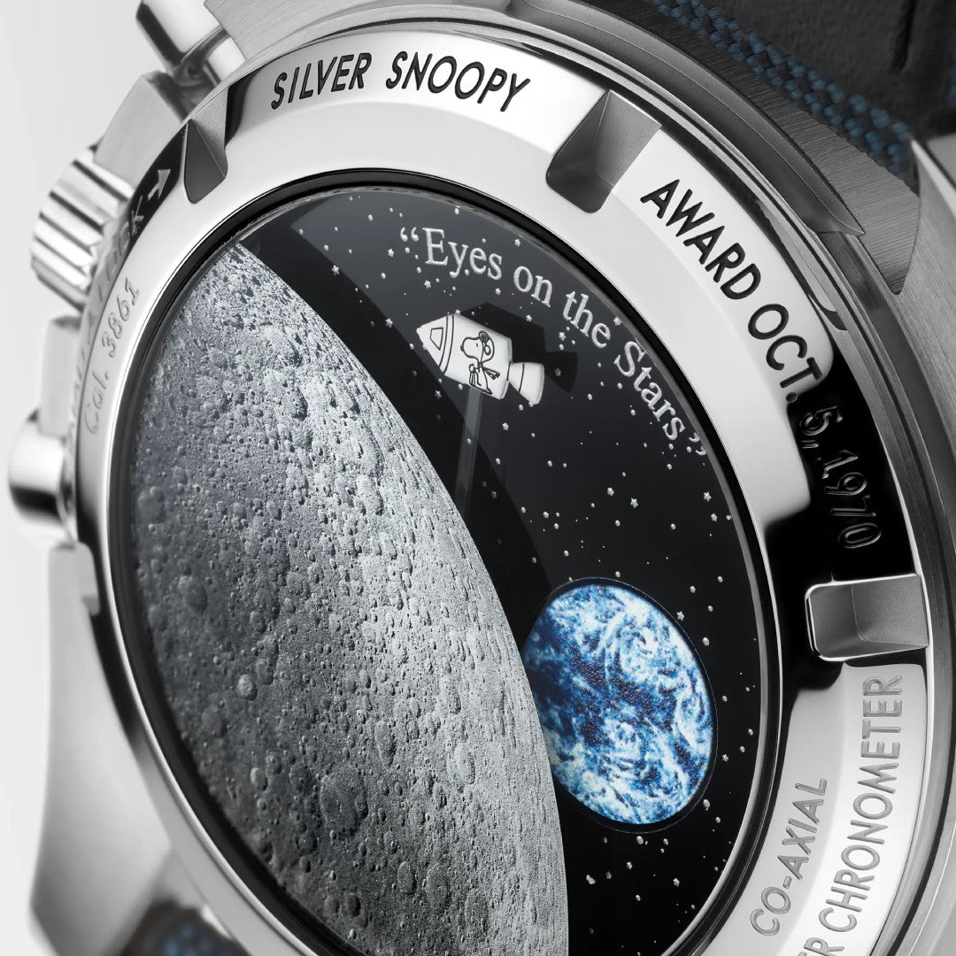 Omega Speedmaster Anniversary Series Silver Snoopy Award