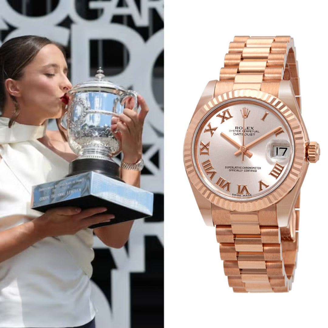 Rolex Lady-Datejust 28, Everose Stainless Steel, Ref# 279175-0021