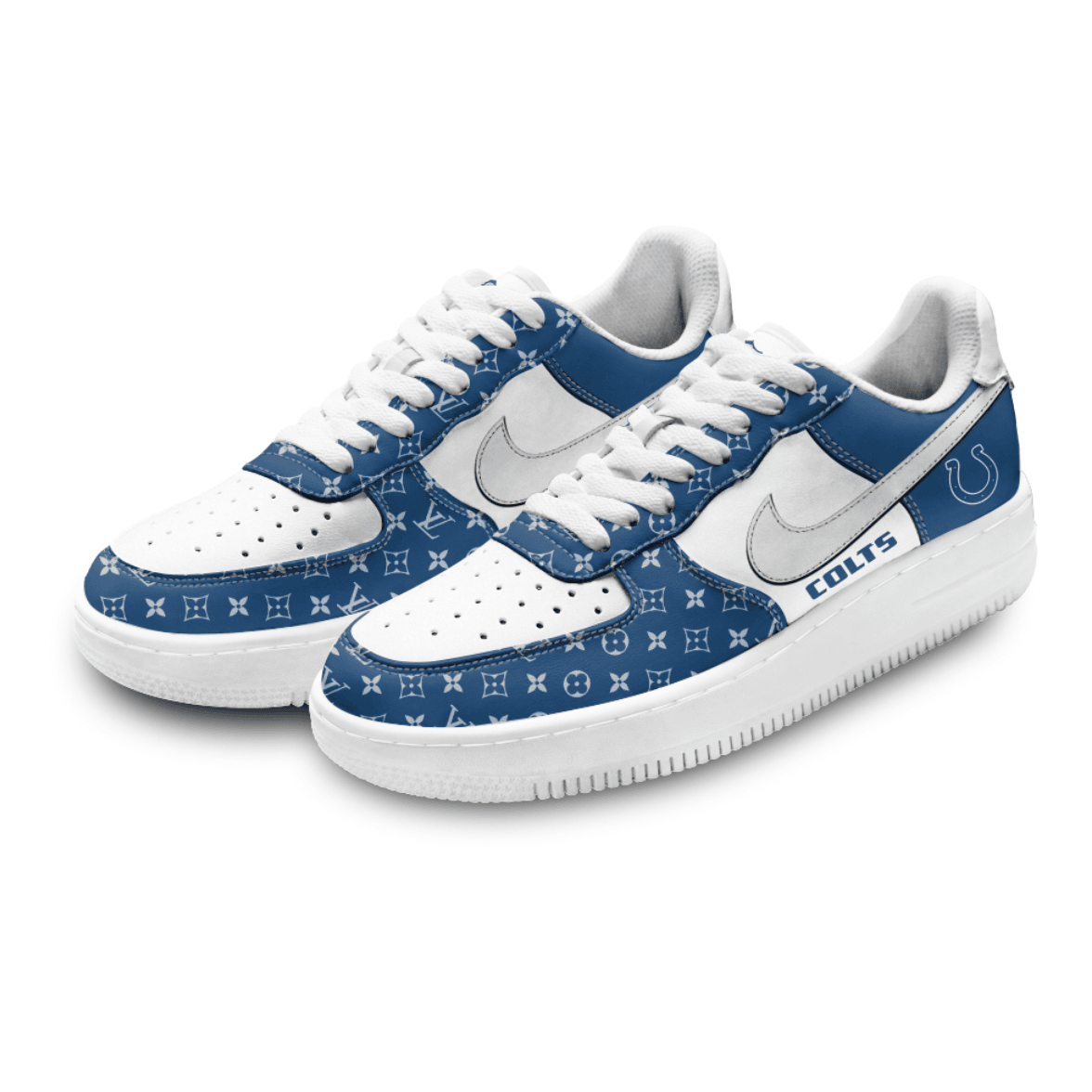(Personalized) Indianapolis Colts LV x Nike Air Force 1