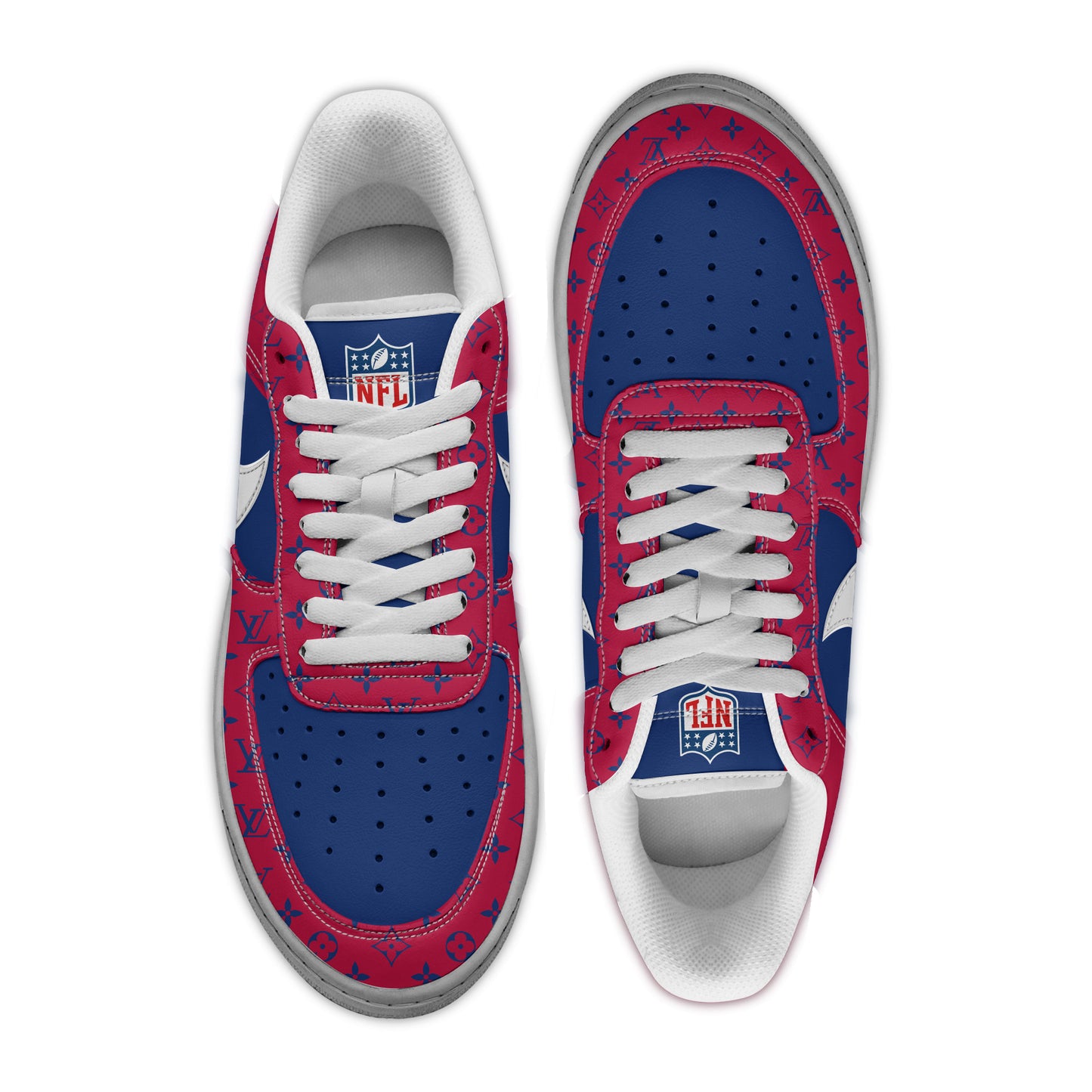 (Personalized) New York Giants LV x Nike Air Force 1