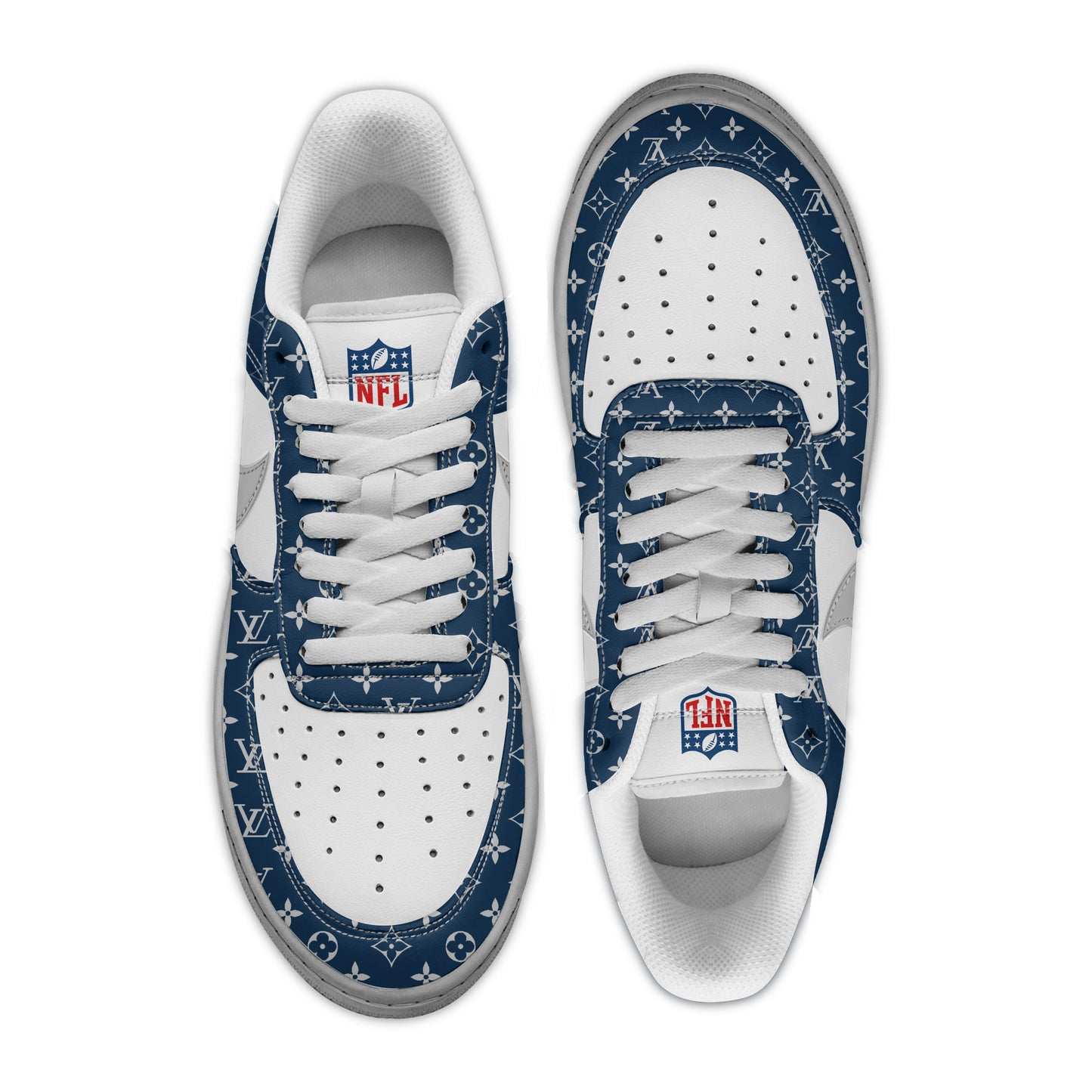 (Personalized) Dallas Cowboys LV x Nike Air Force 1