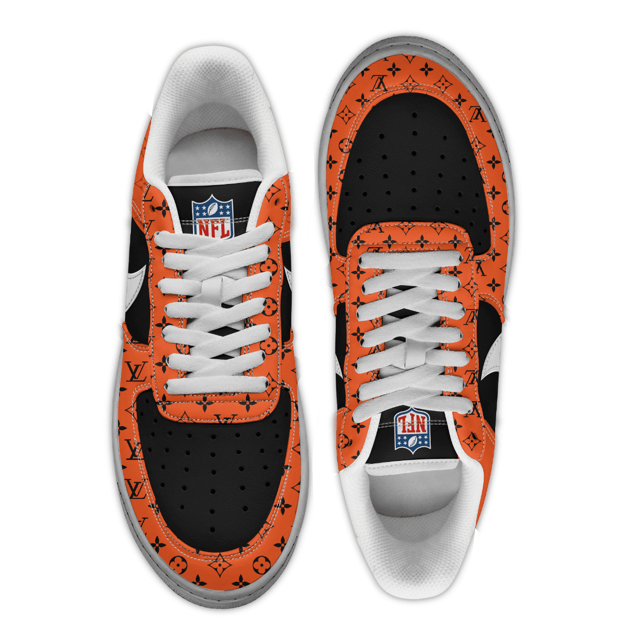 (Personalized) Cincinnati Bengals LV x Nike Air Force 1