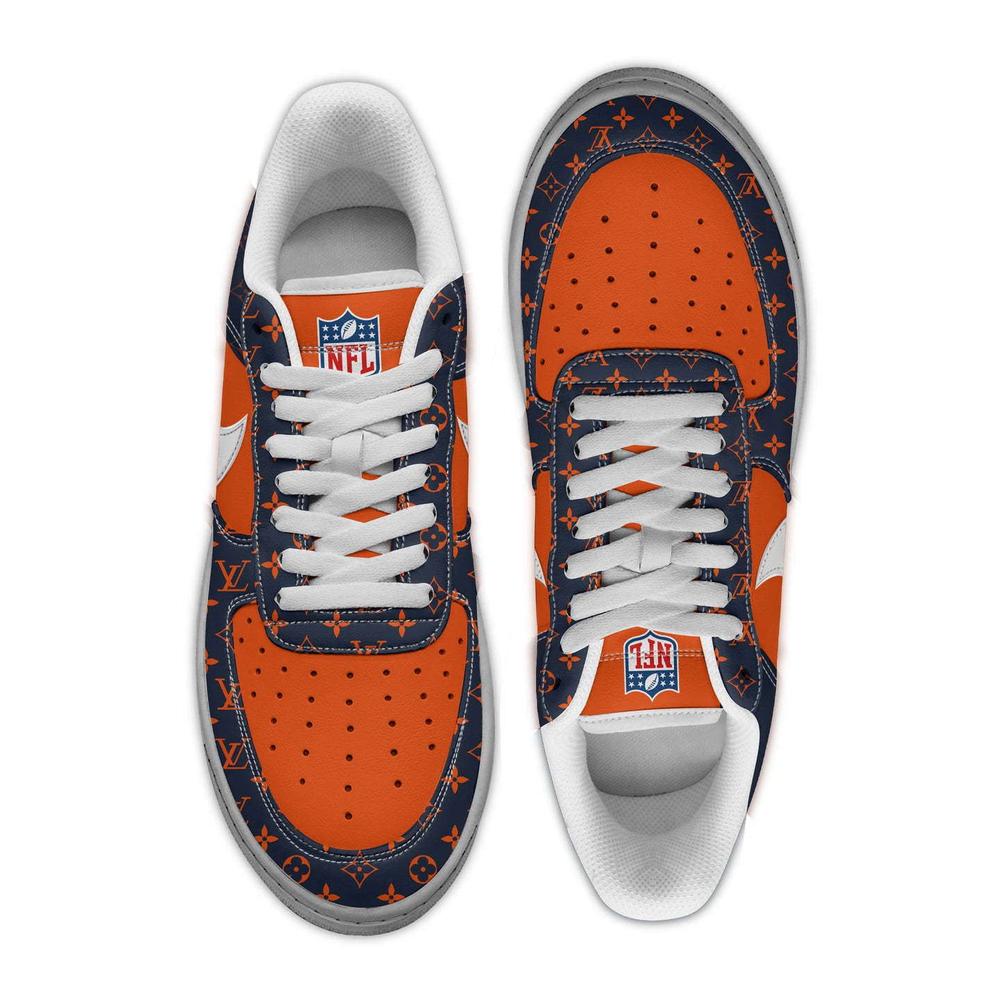 (Personalized) Chicago Bears LV x Nike Air Force 1