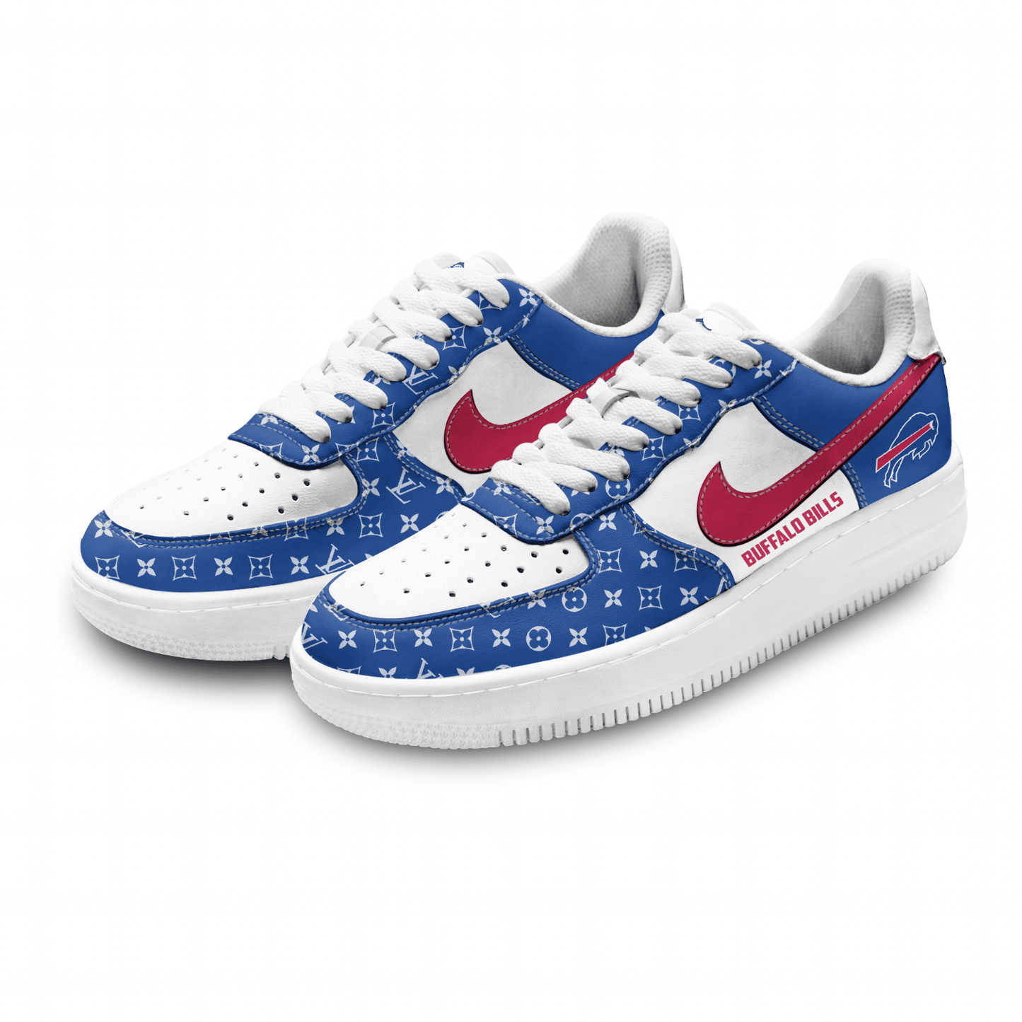 (Personalized) Buffalo Bills LV x Nike Air Force 1