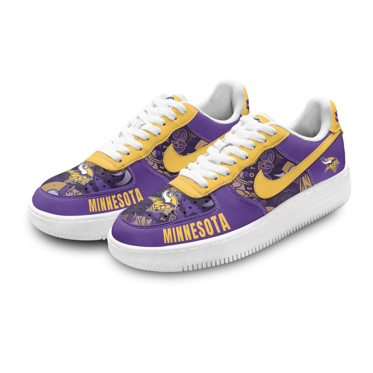 (Personalized) Minnesota Vikings Nike Air Force 1
