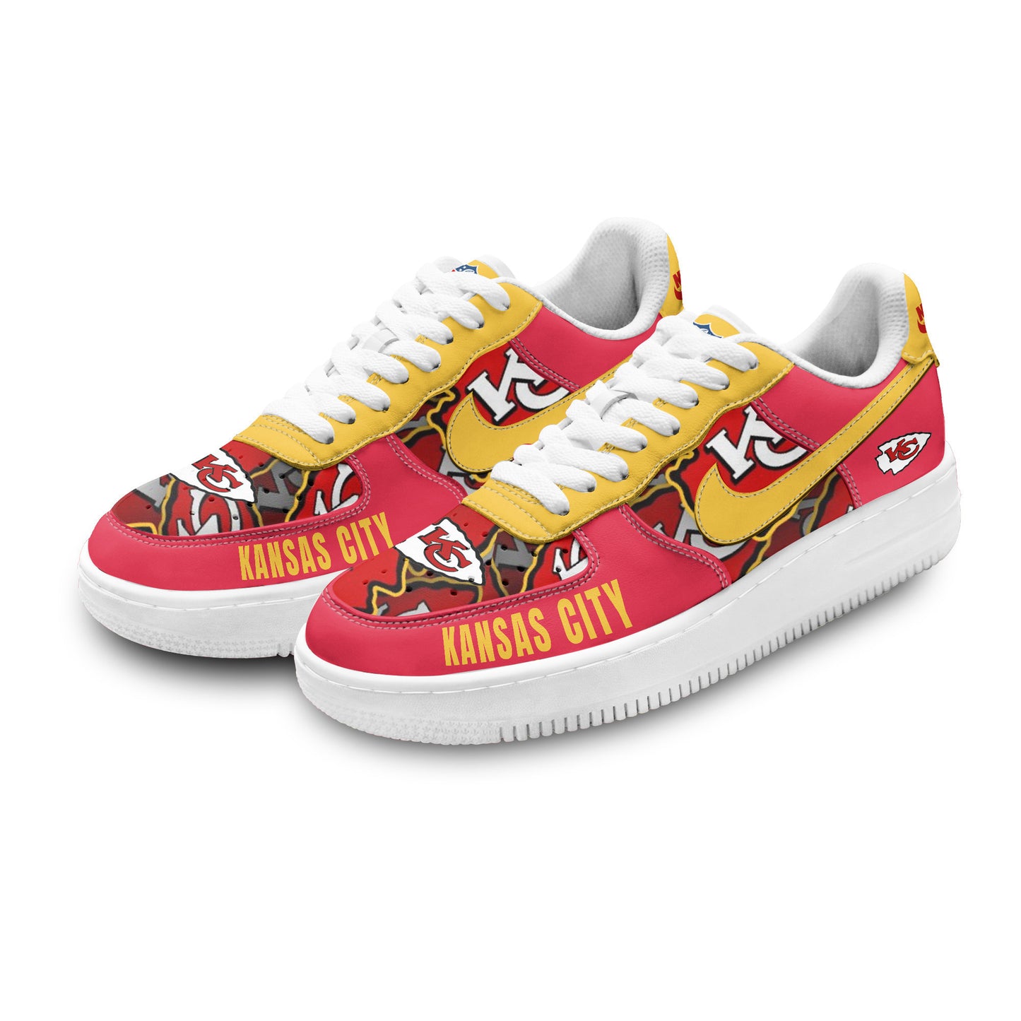 (Personalized) Kansas City Chiefs Nike Air Force 1