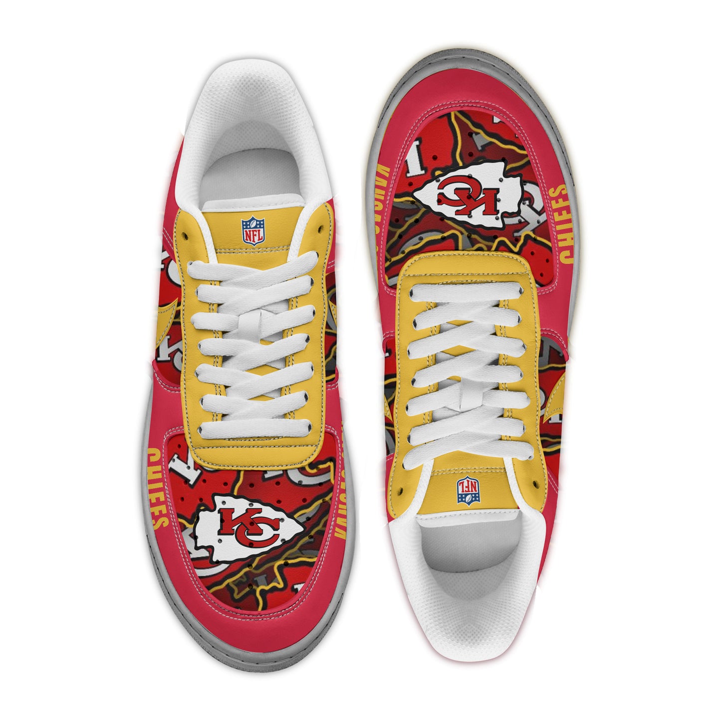 (Personalized) Kansas City Chiefs Nike Air Force 1
