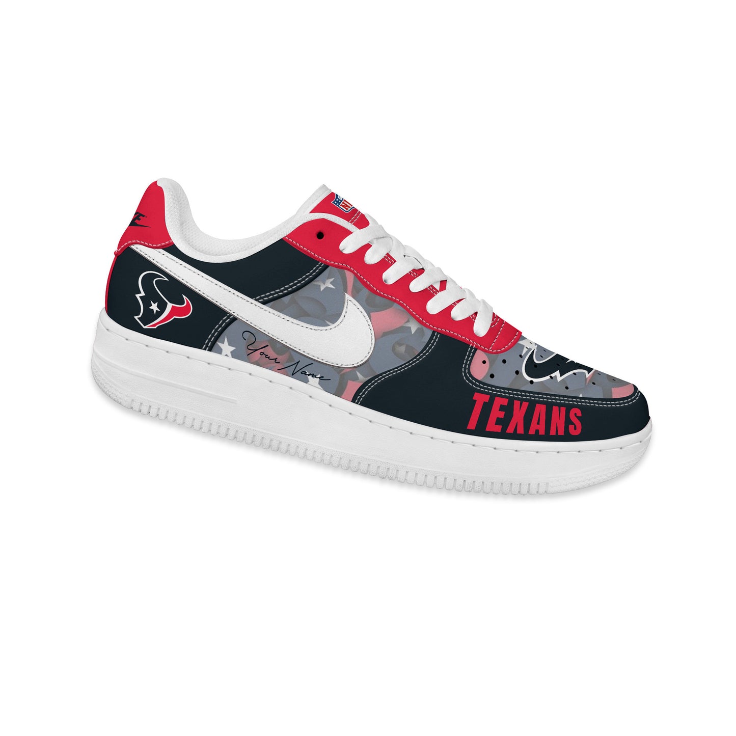 (Personalized) Houston Texans Nike Air Force 1