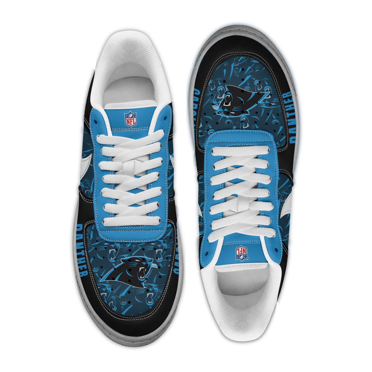 (Personalized) Carolina Panthers Nike Air Force 1