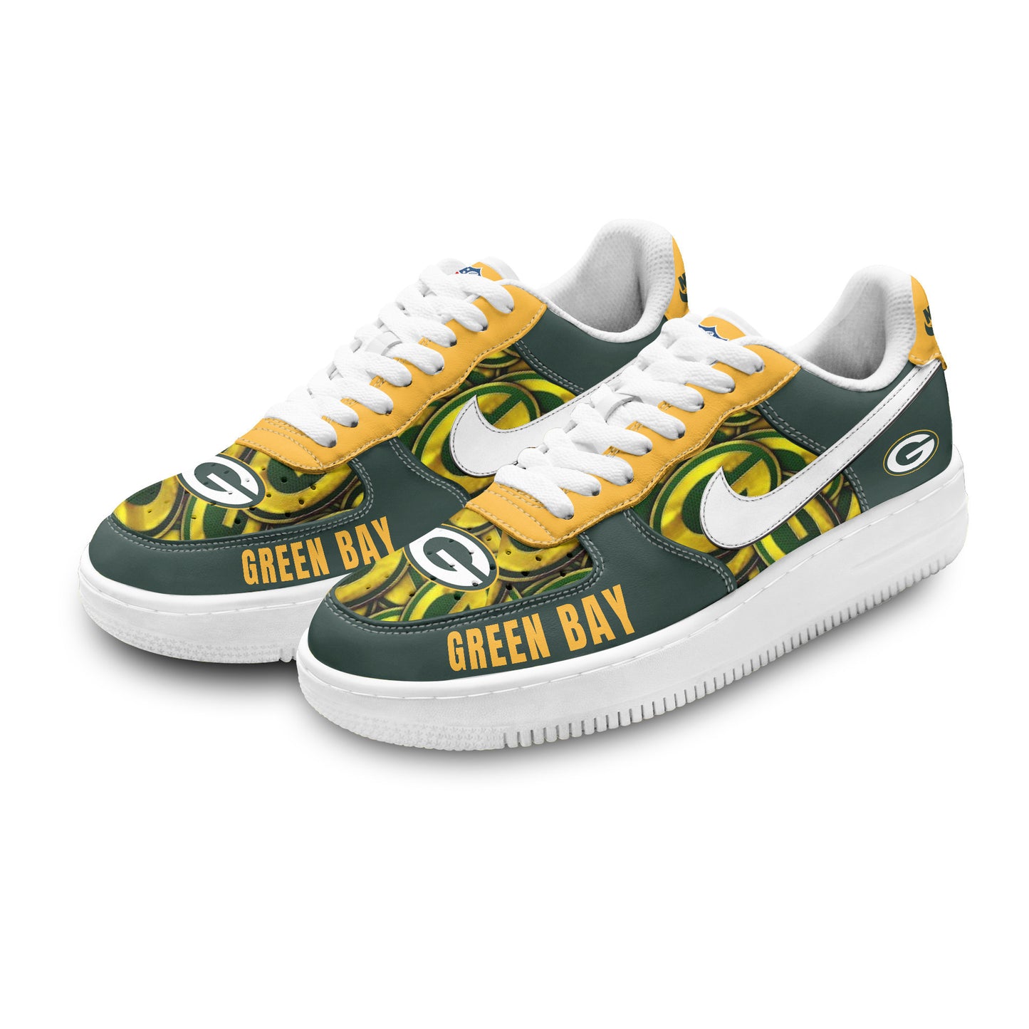 (Personalized) Green Bay Packers Nike Air Force 1