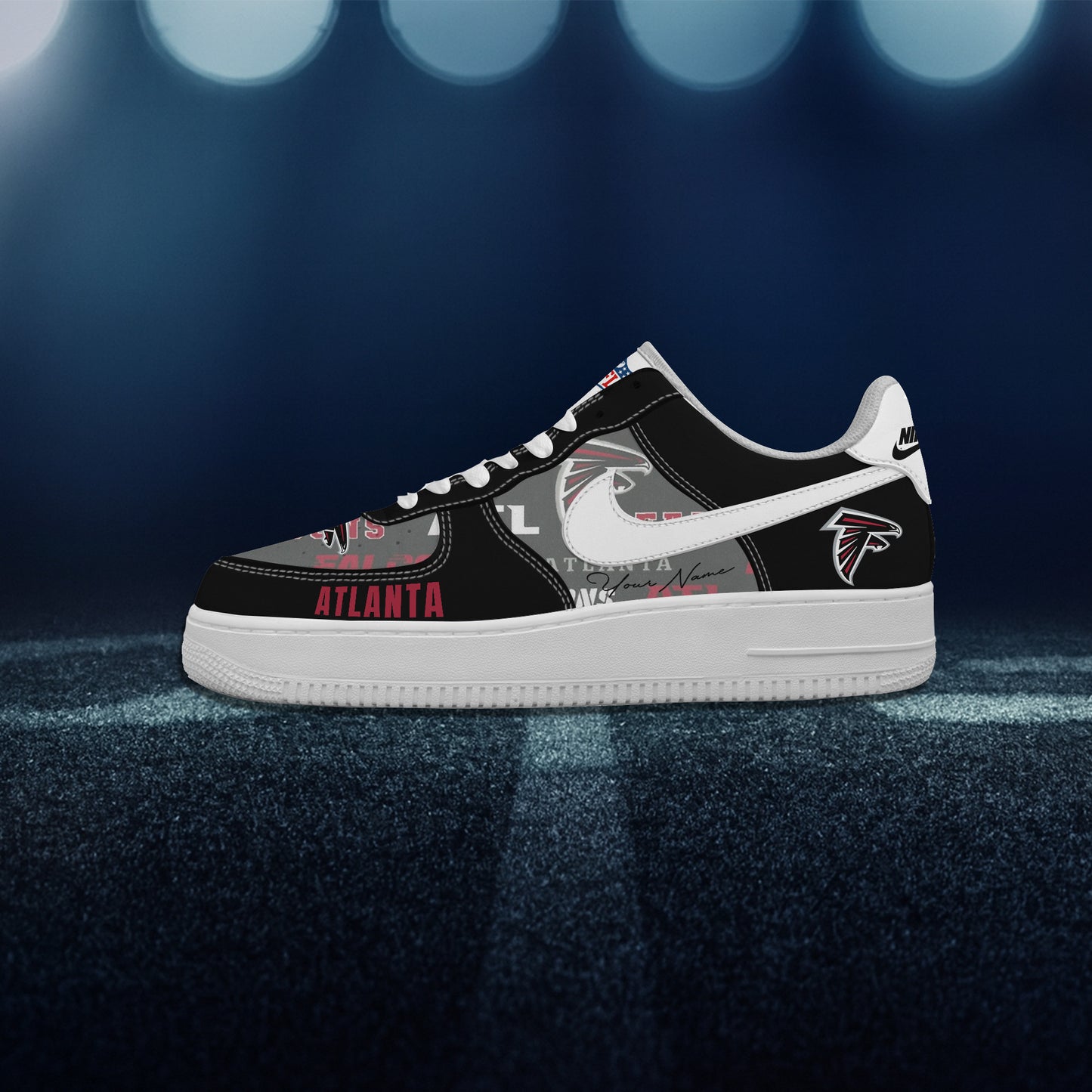 (Personalized) Atlanta Falcons Nike Air Force 1