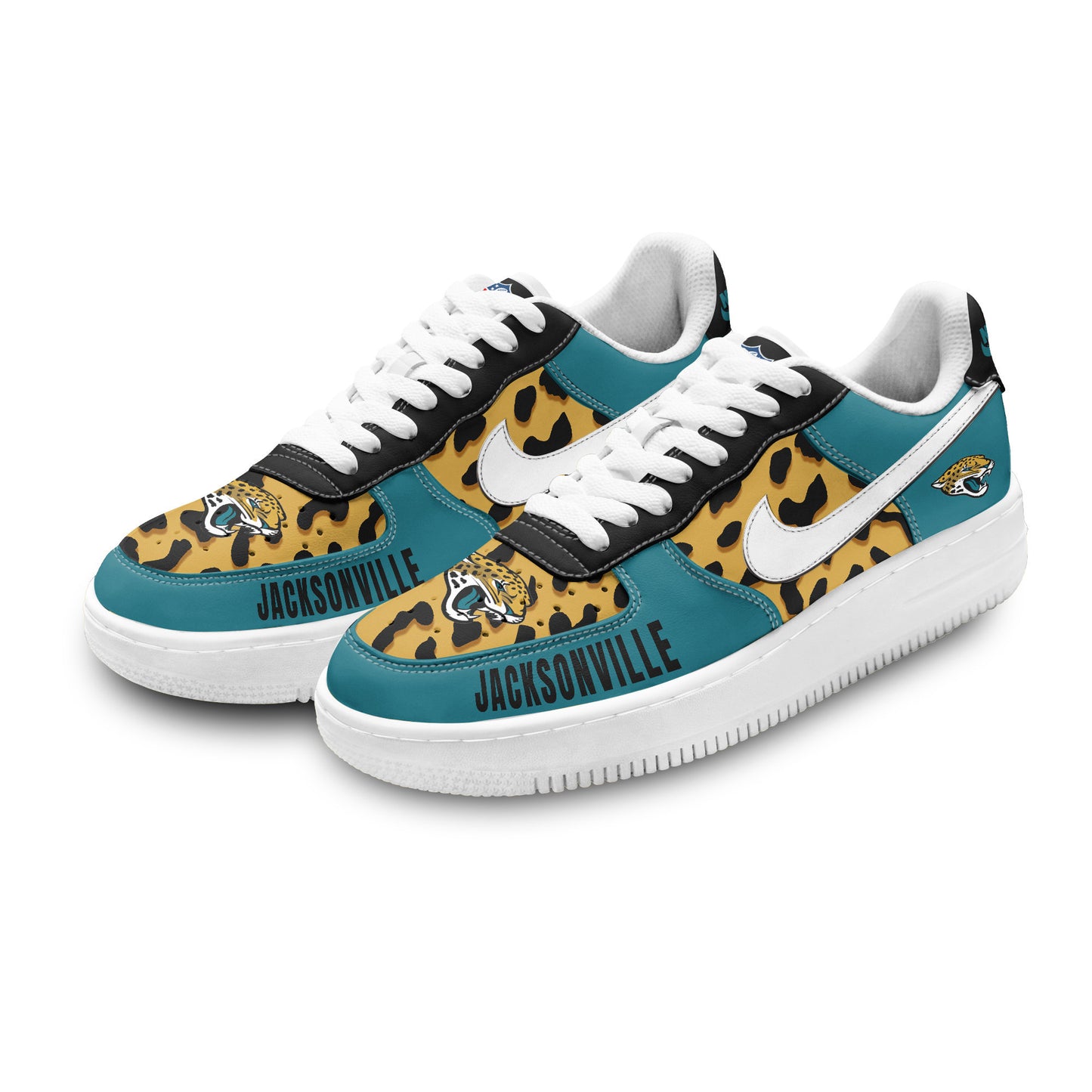 (Personalized) Jacksonville Jaguars Nike Air Force 1