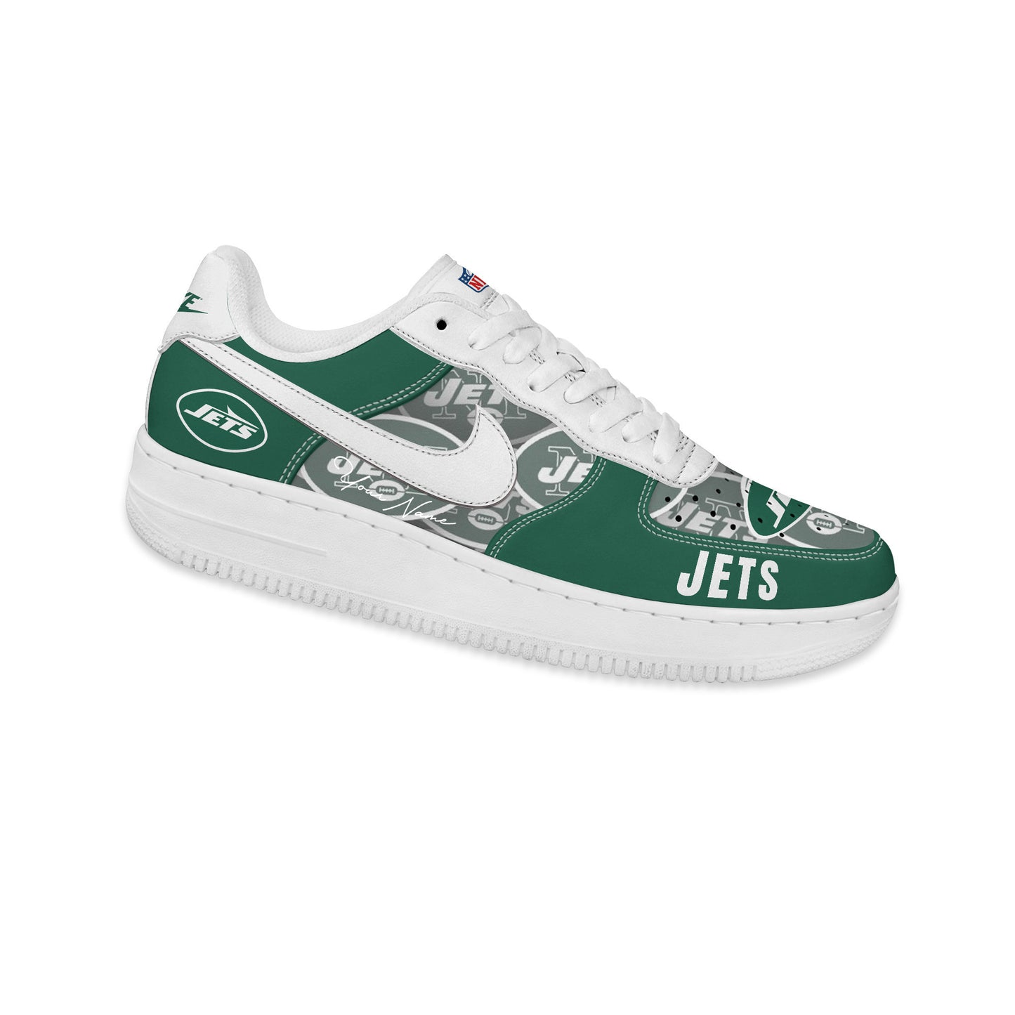 (Personalized) New York Jets Nike Air Force 1