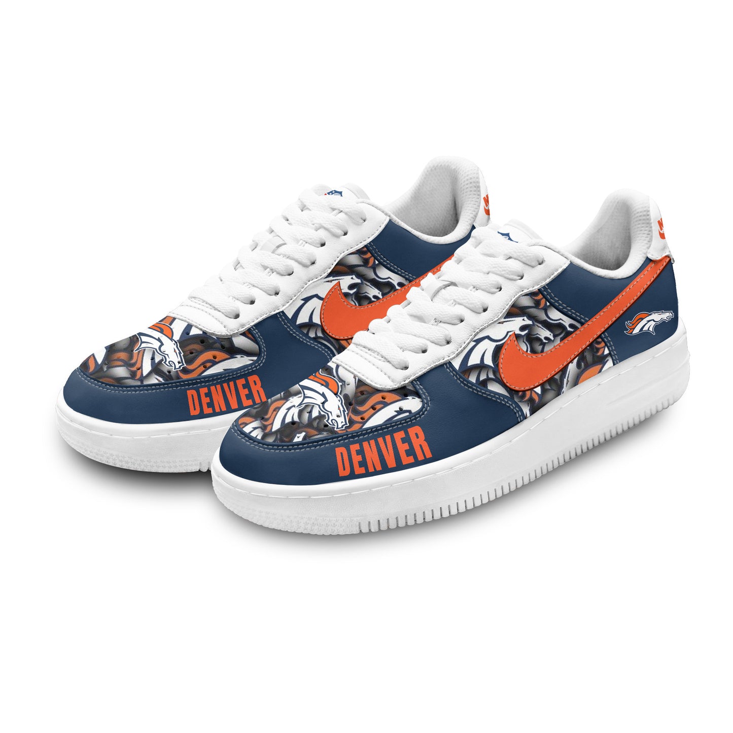 (Personalized) Denver Broncos Nike Air Force 1