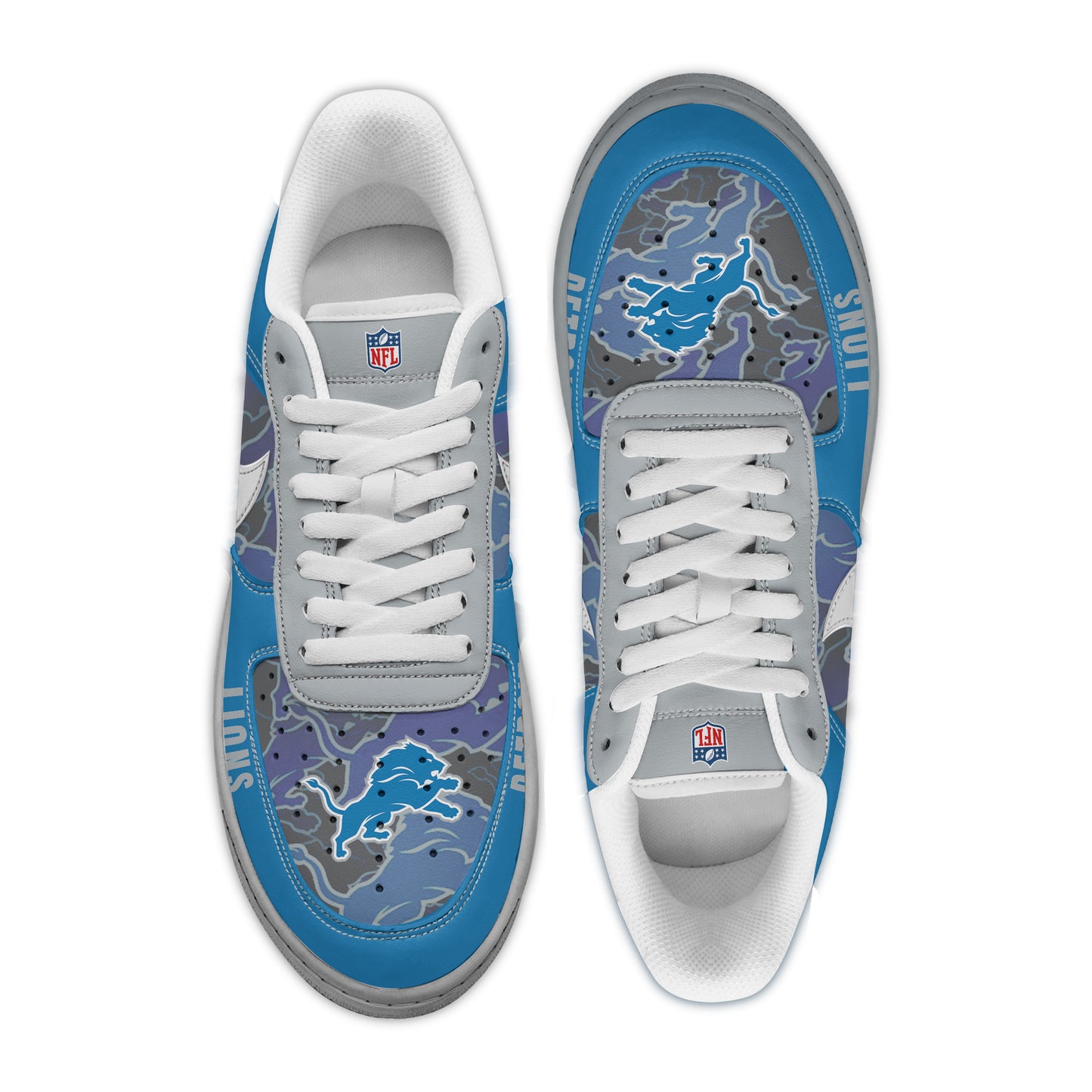 (Personalized) Detroit Lions Nike Air Force 1