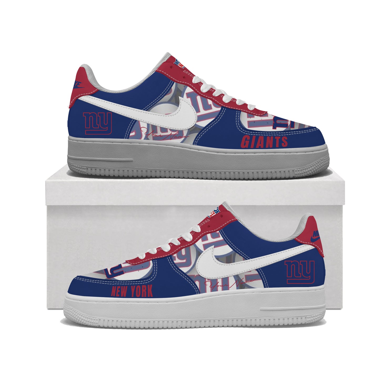 (Personalized) New York Giants Nike Air Force 1