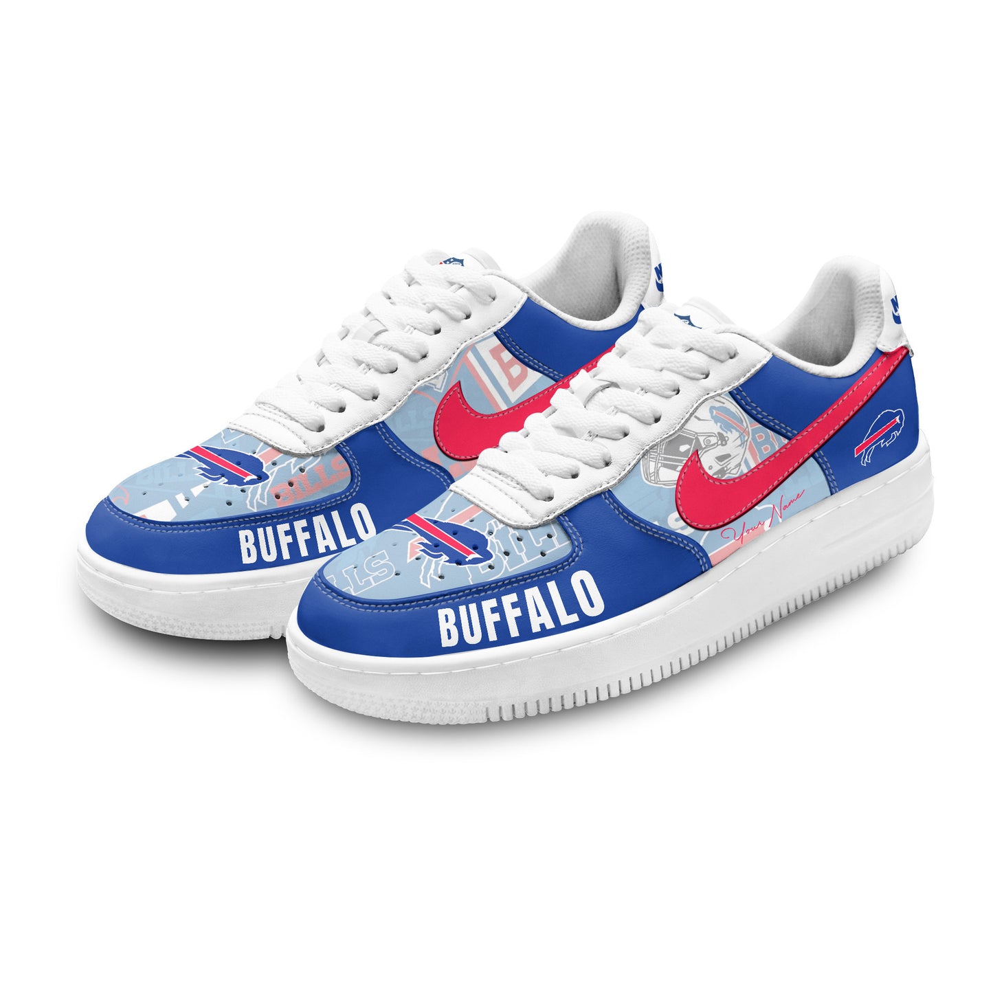(Personalized) Buffalo Bills Nike Air Force 1