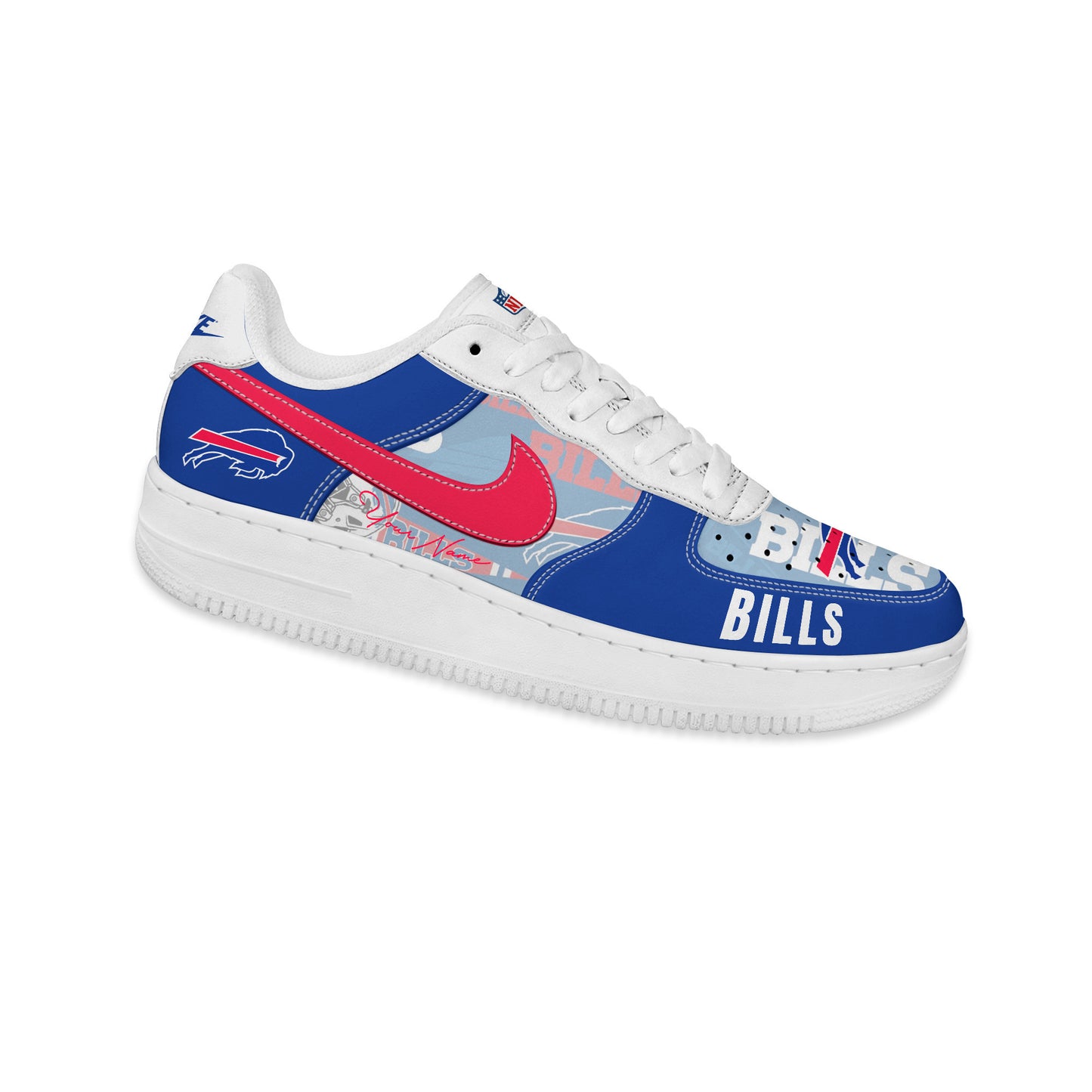 (Personalized) Buffalo Bills Nike Air Force 1