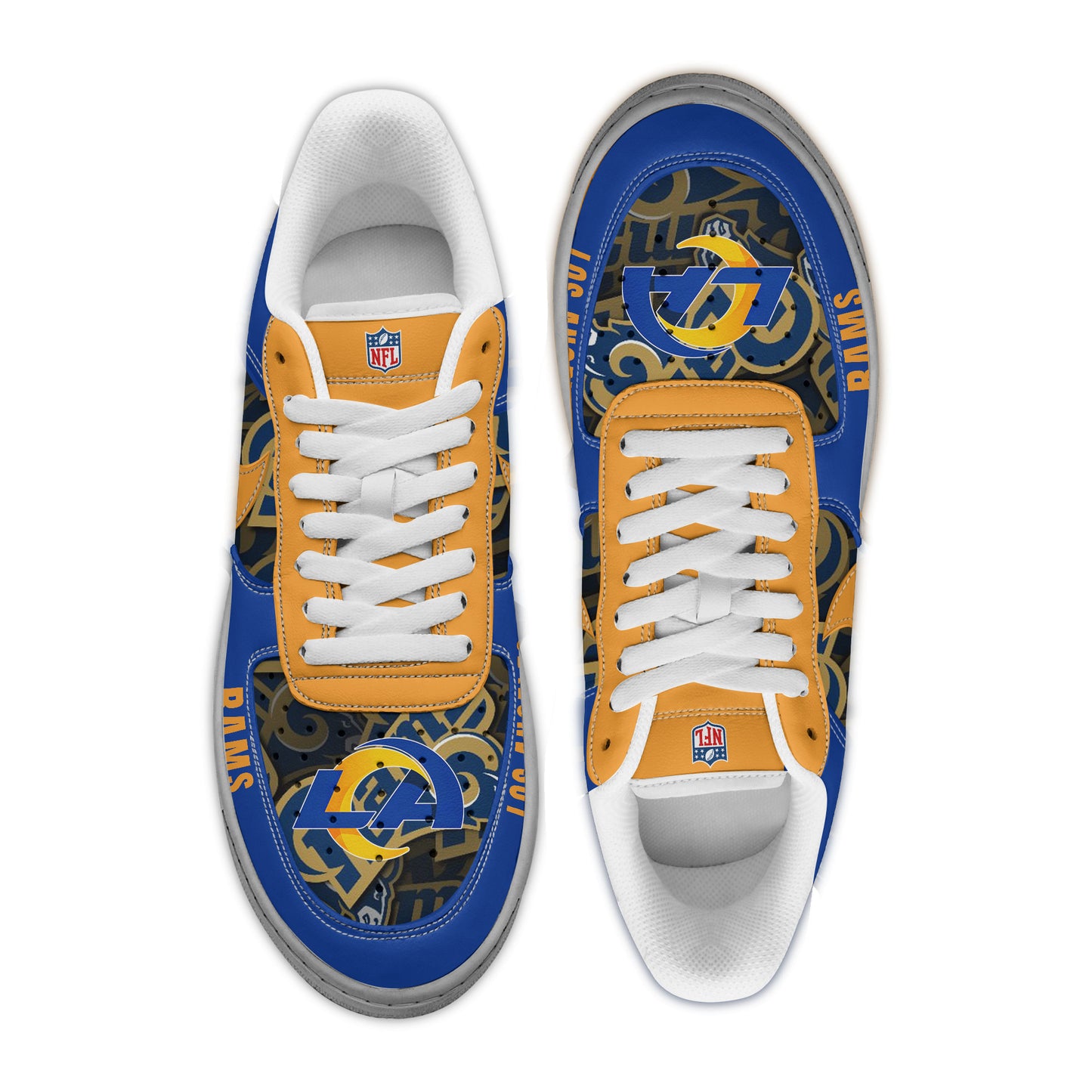 (Personalized) Los Angeles Rams Nike Air Force 1