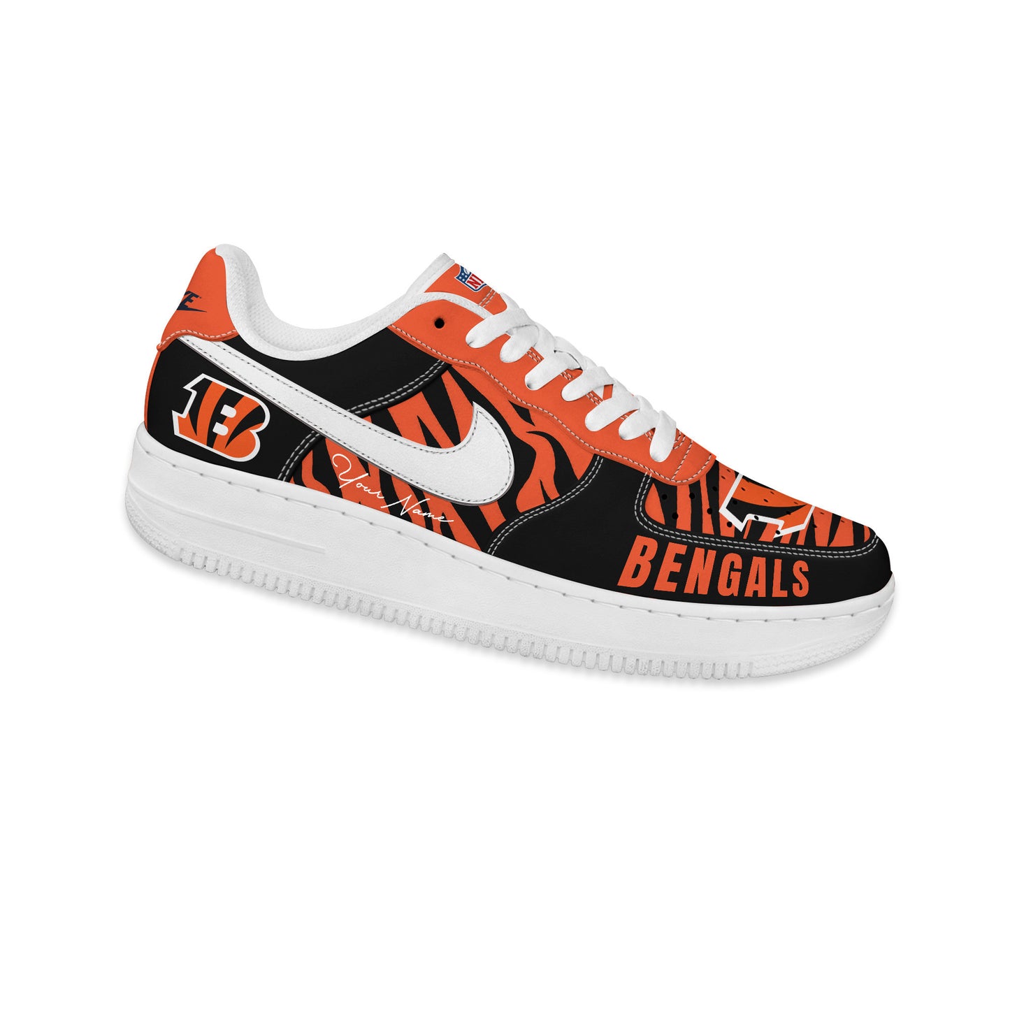 (Personalized) Cincinnati Bengals Nike Air Force 1