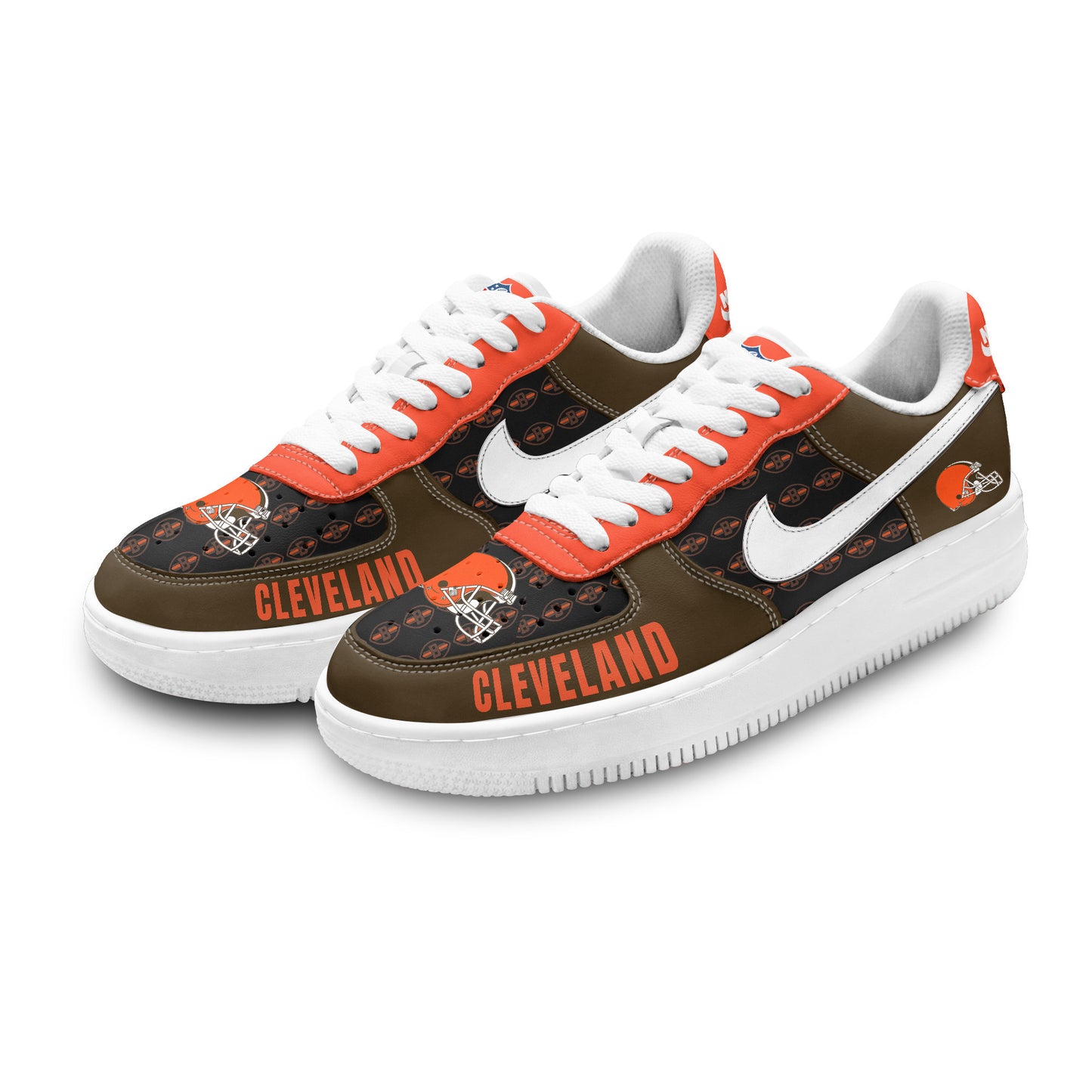 (Personalized) Cleveland Browns Nike Air Force 1