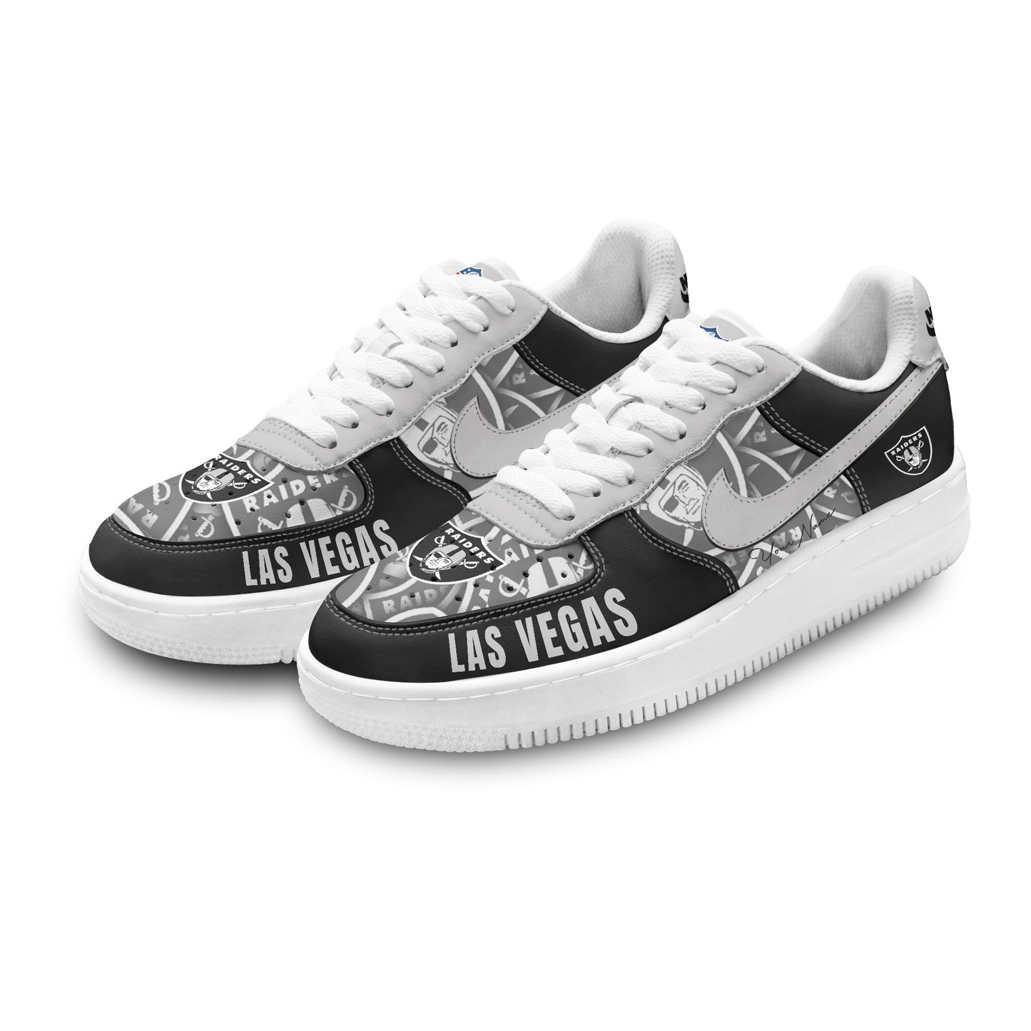 (Personalized) Las Vegas Raiders Nike Air Force 1