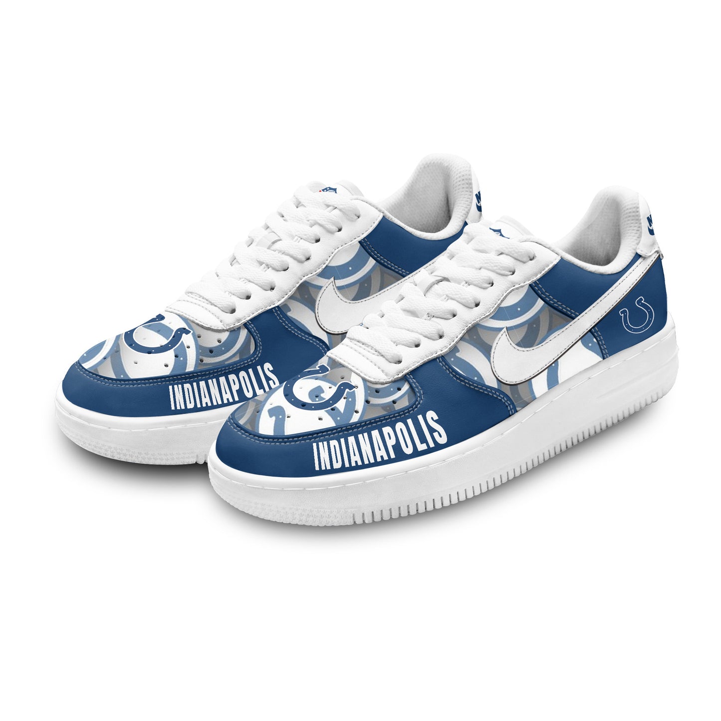 (Personalized) Indianapolis Colts Nike Air Force 1