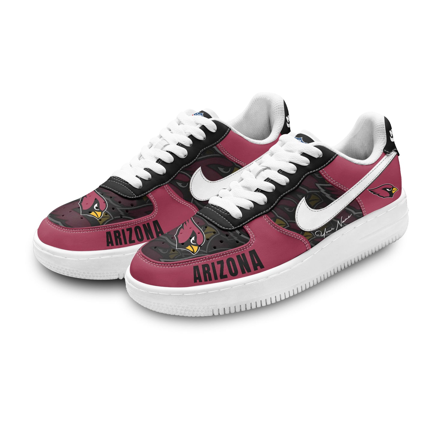 (Personalized) Arizona Cardinals Nike Air Force 1