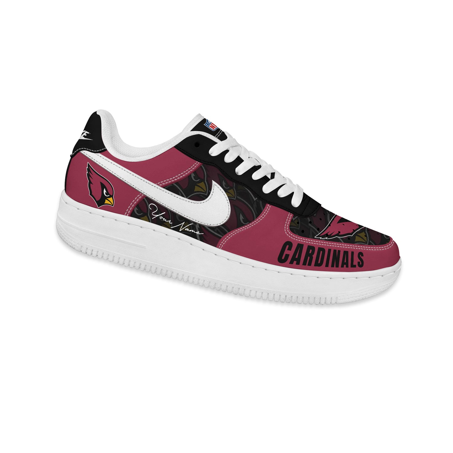 (Personalized) Arizona Cardinals Nike Air Force 1