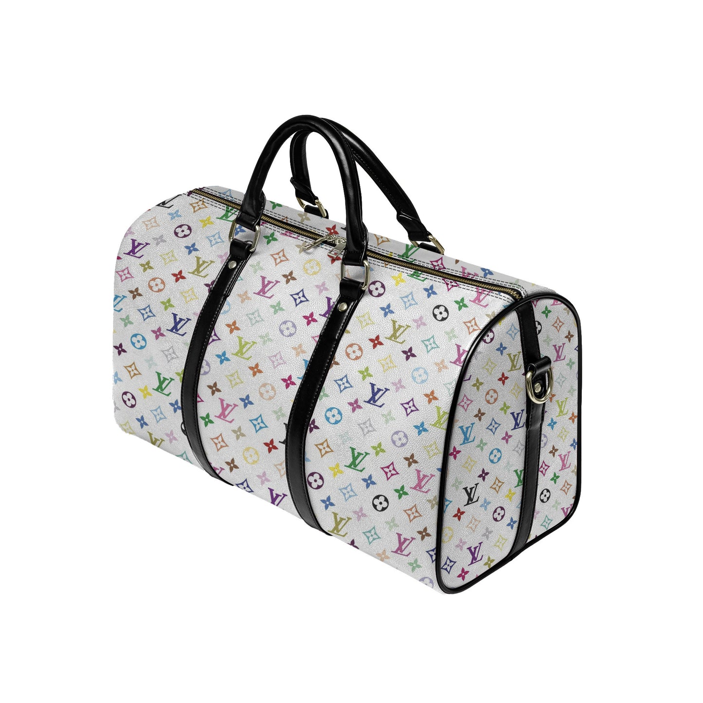 Louis Vuitton Travel Duffle Bag Multicolor Style