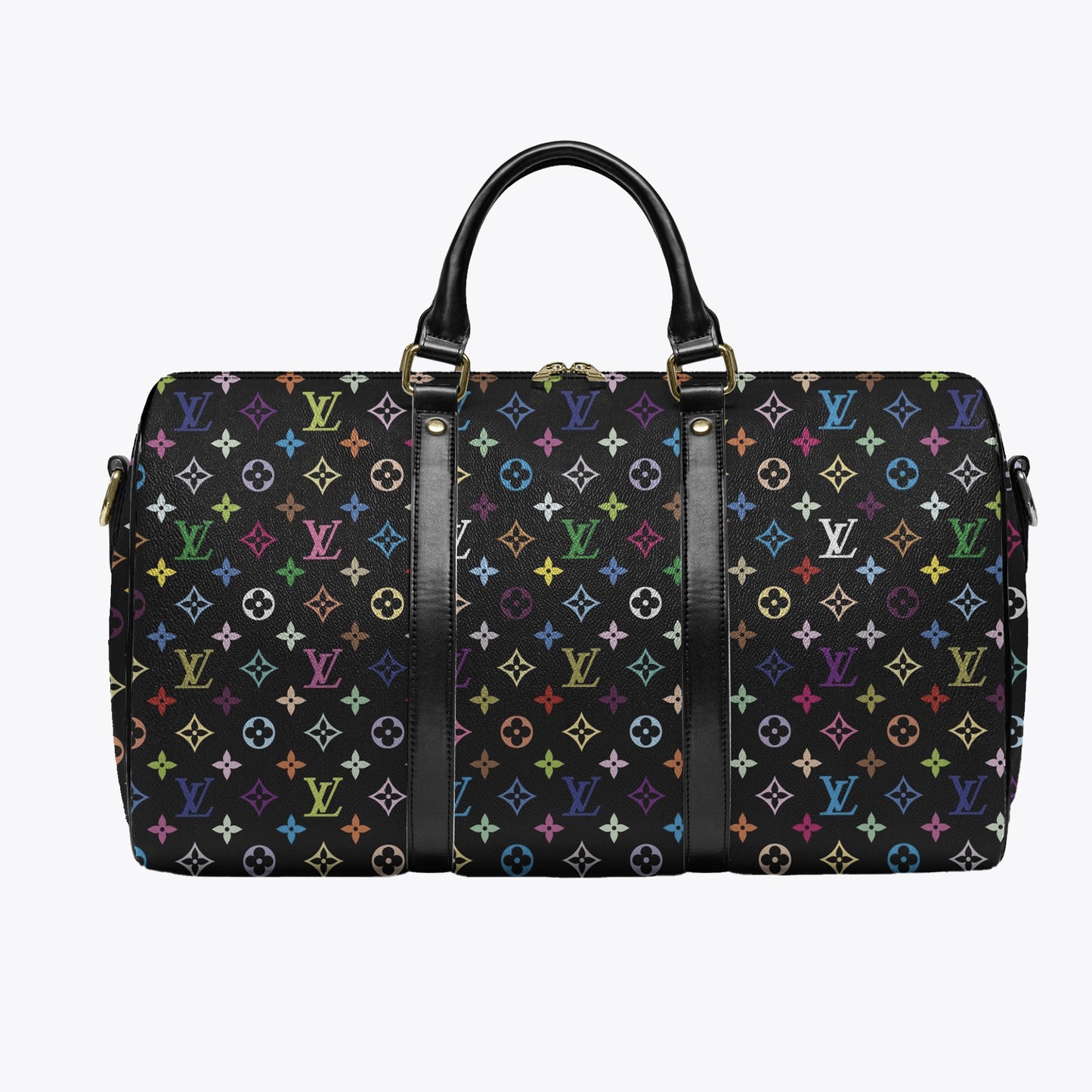 Louis Vuitton Travel Duffle Bag Multicolor Style
