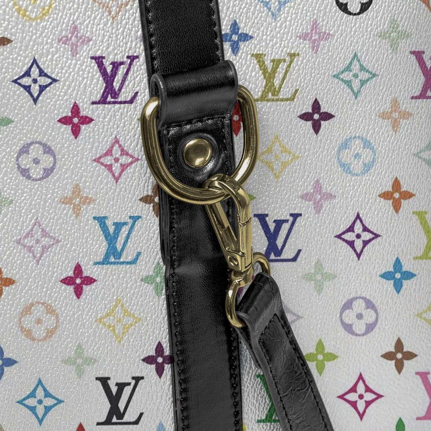 Louis Vuitton Travel Duffle Bag Multicolor Style