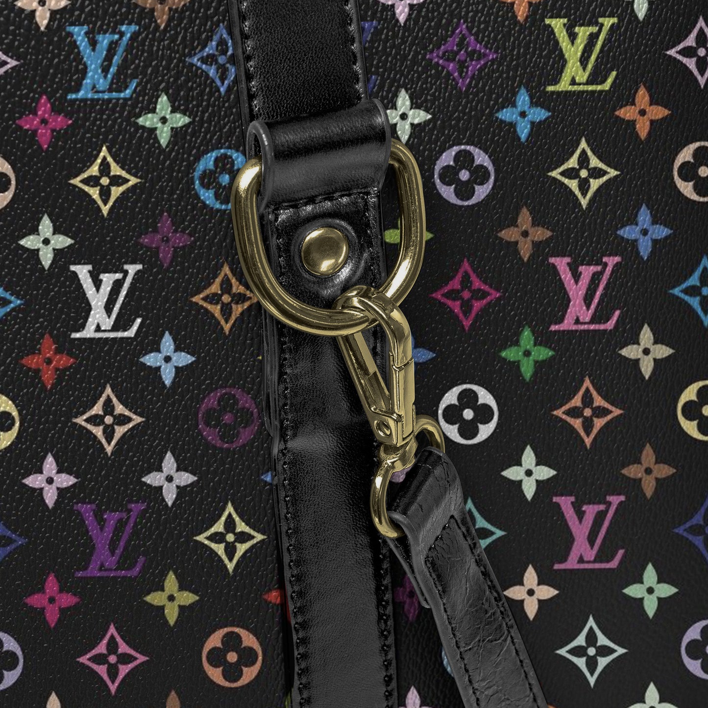 Louis Vuitton Travel Duffle Bag Multicolor Style