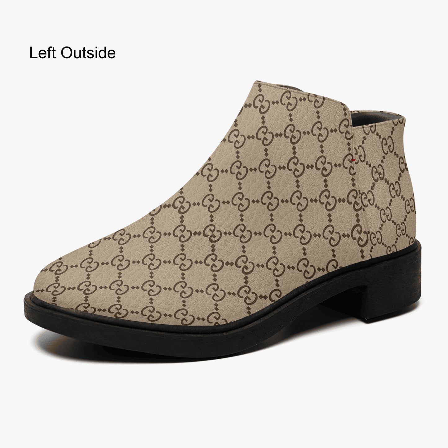 Gucci Fashion Zipper Boots