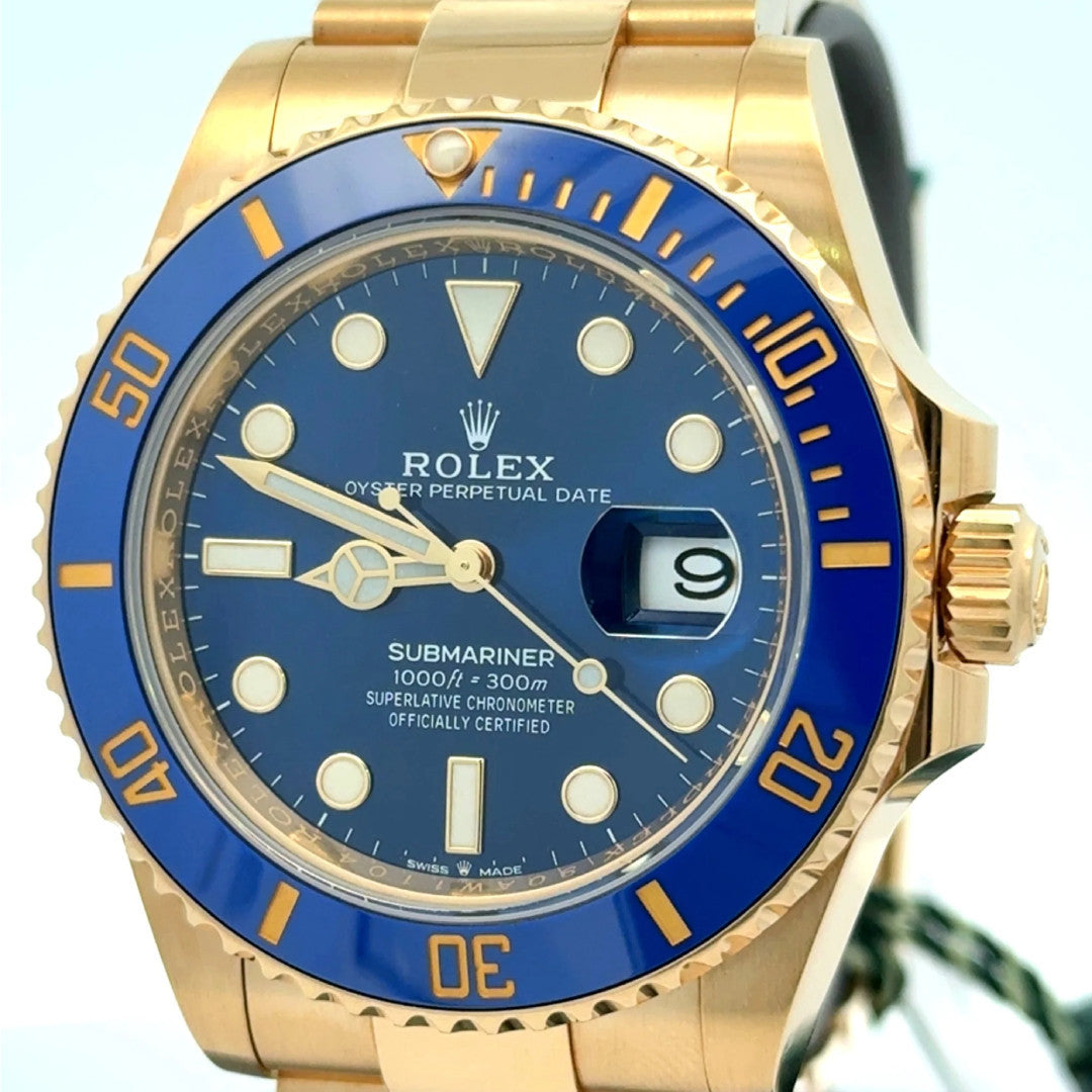 Rolex Submariner Date Blue Dial 41mm