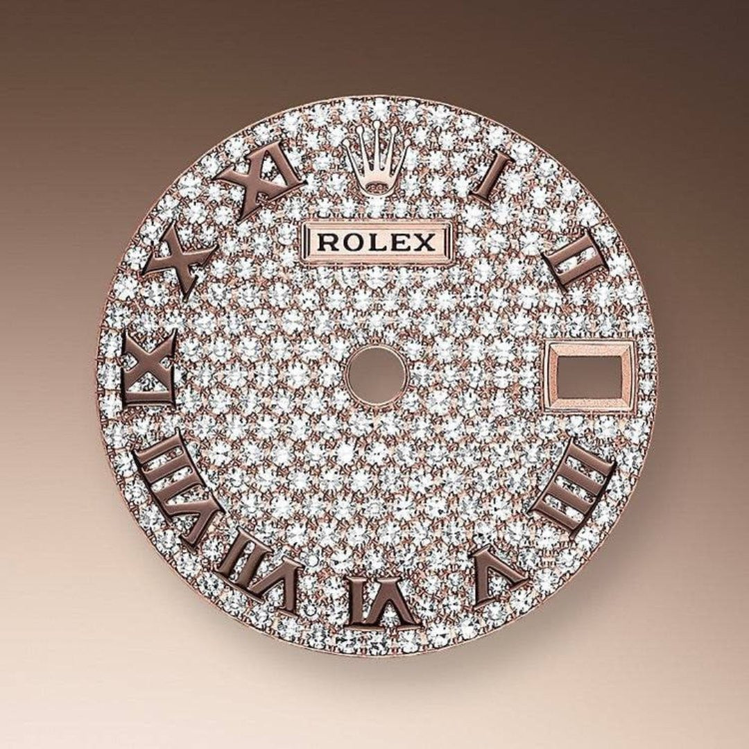 Rolex Lady-Datejust 28, Everose Stainless Steel, Ref# 279175-0023