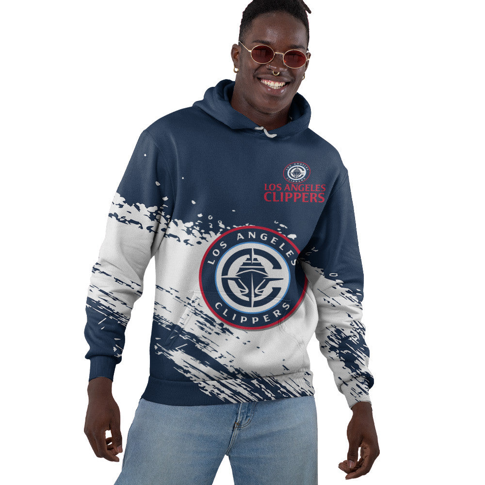 Los Angeles Clippers NBA Hoodie Stylish Logo for Fans Color Blue NH24