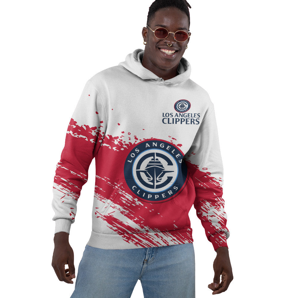 Los Angeles Clippers NBA Hoodie Stylish Logo for Fans Color White NH24