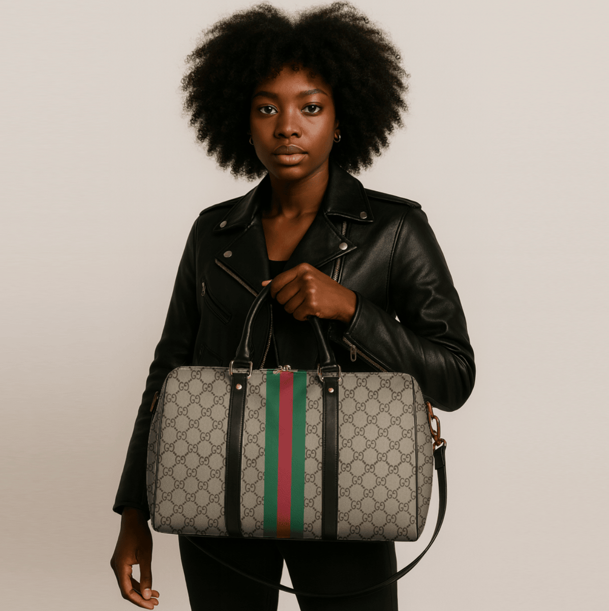 Gucci Savoy Travel Duffle Bag