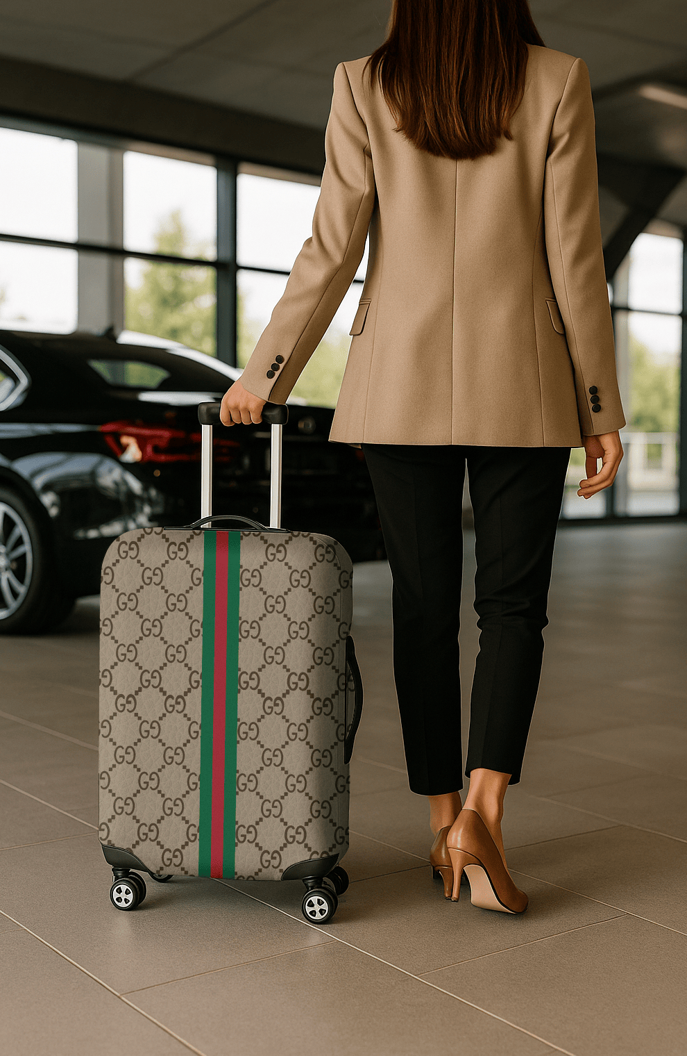 Gucci Savoy Luggage Covers