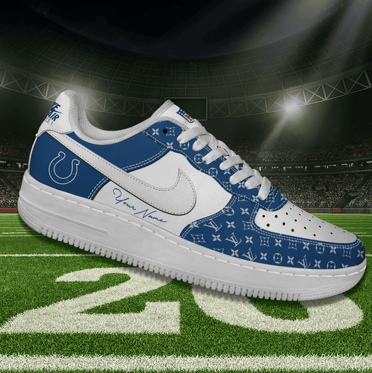 (Personalized) Indianapolis Colts LV x Nike Air Force 1