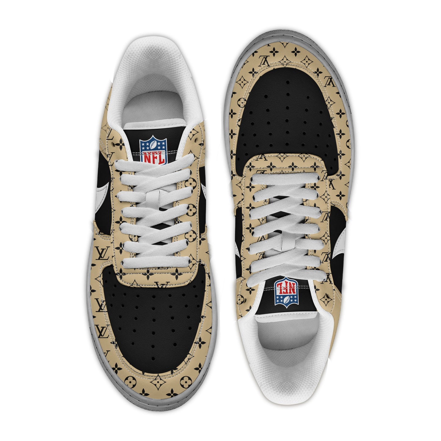 (Personalized) New Orleans Saints LV x Nike Air Force 1