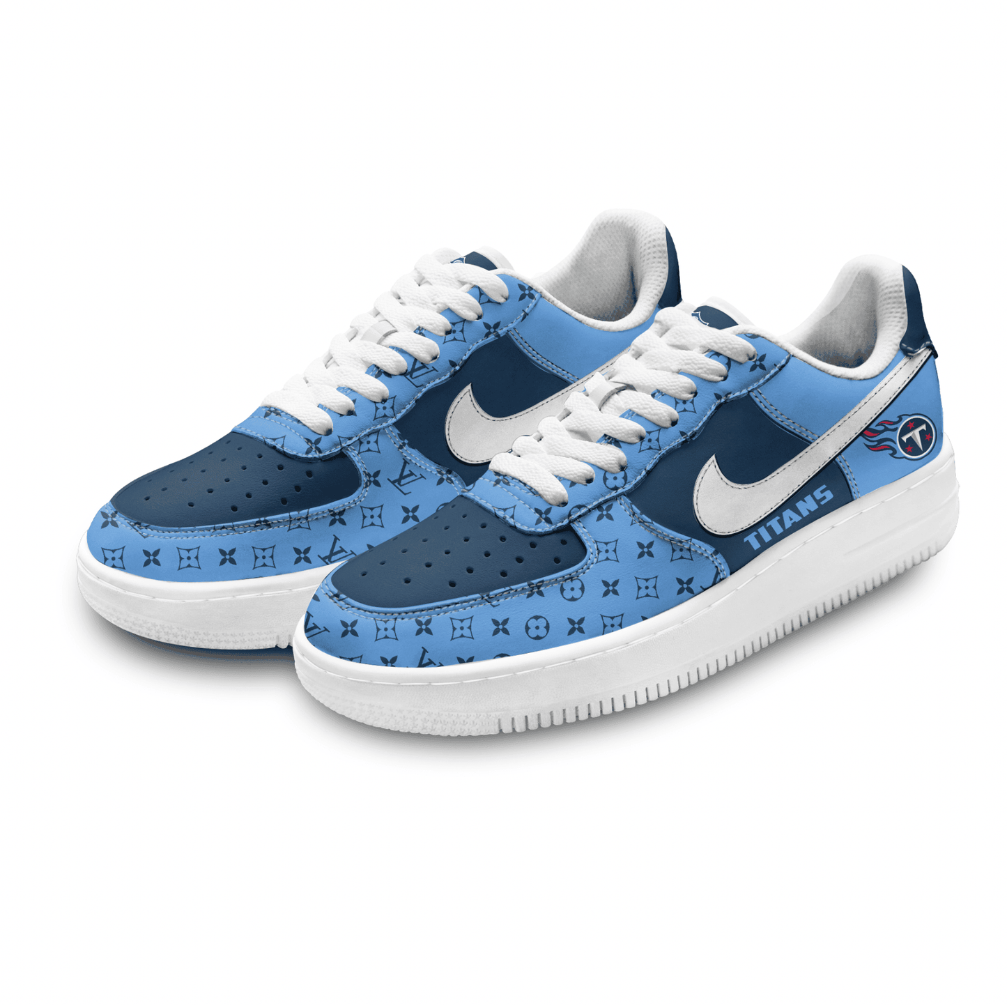 (Personalized) Tennessee Titans LV x Nike Air Force 1