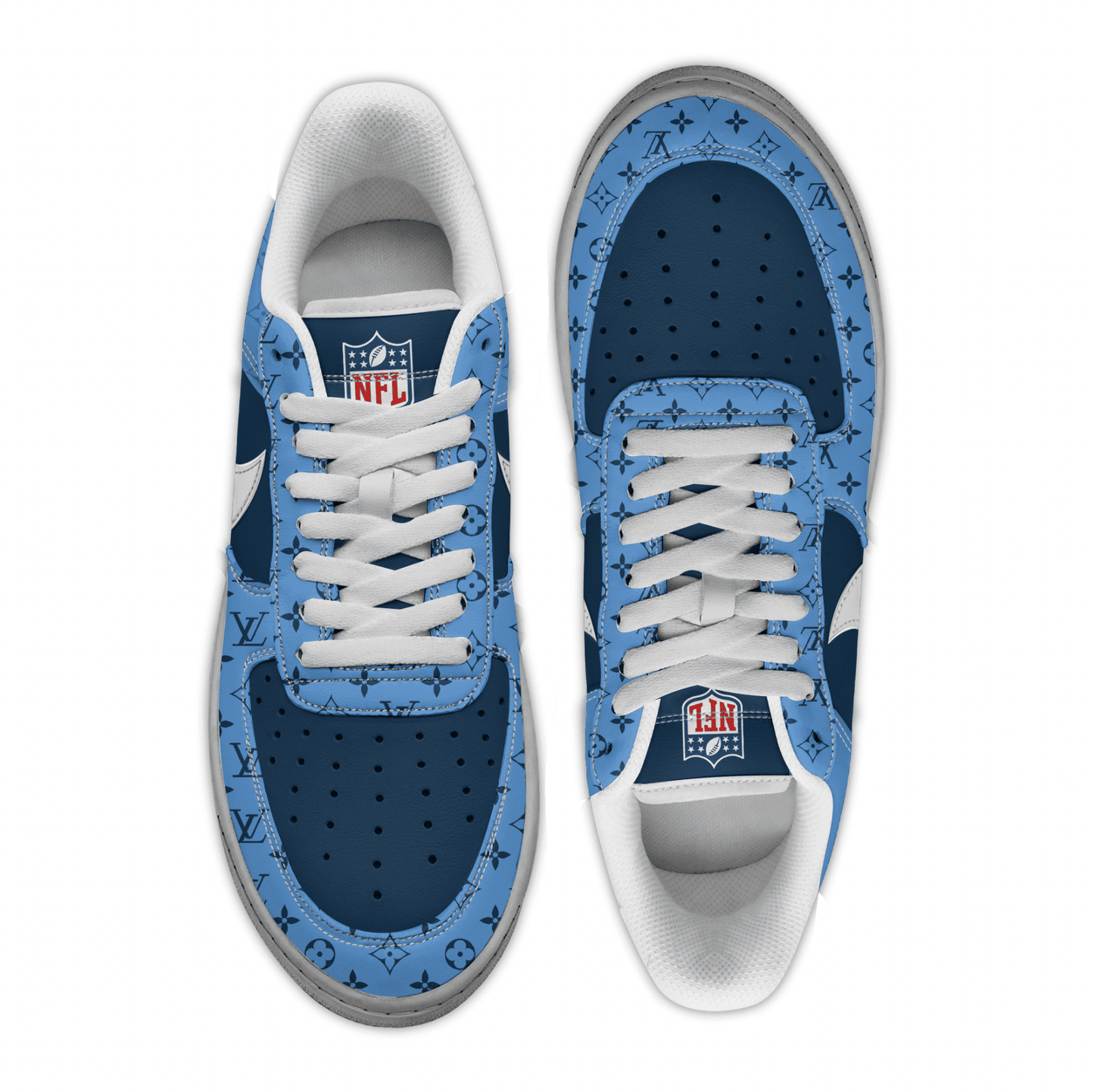 (Personalized) Tennessee Titans LV x Nike Air Force 1