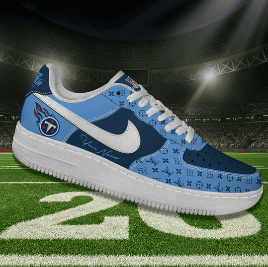 (Personalized) Tennessee Titans LV x Nike Air Force 1