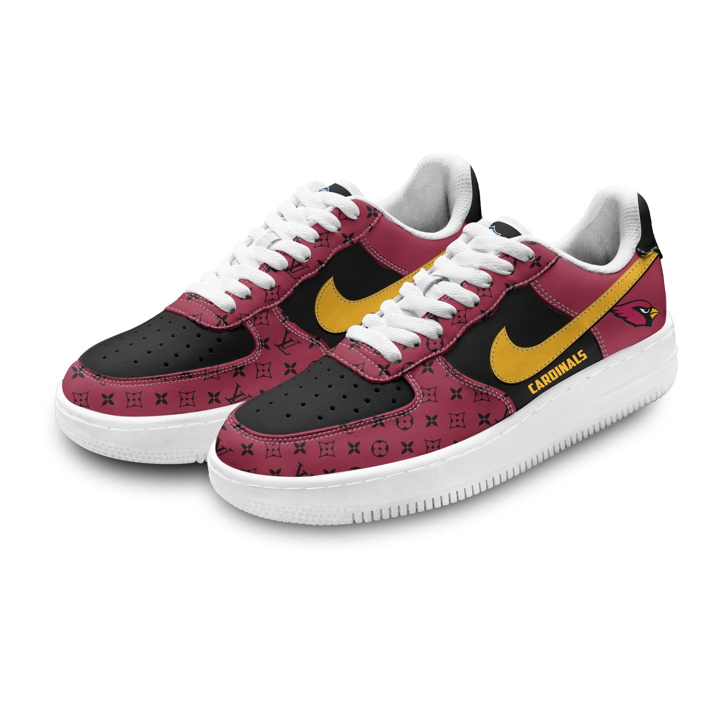 (Personalized) Arizona Cardinals LV x Nike Air Force 1