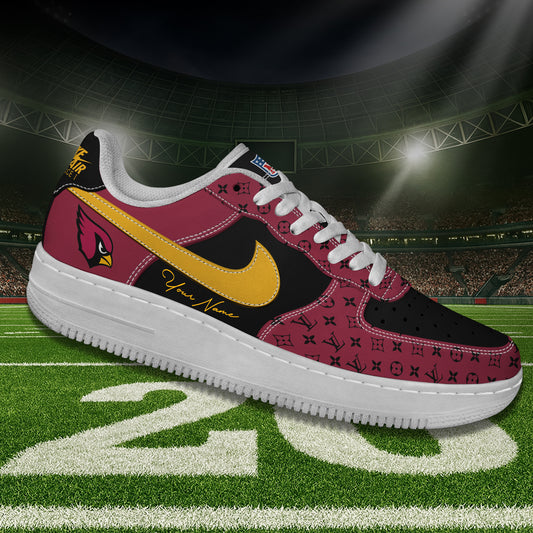(Personalized) Arizona Cardinals LV x Nike Air Force 1
