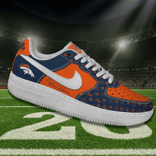 (Personalized) Denver Broncos LV x Nike Air Force 1